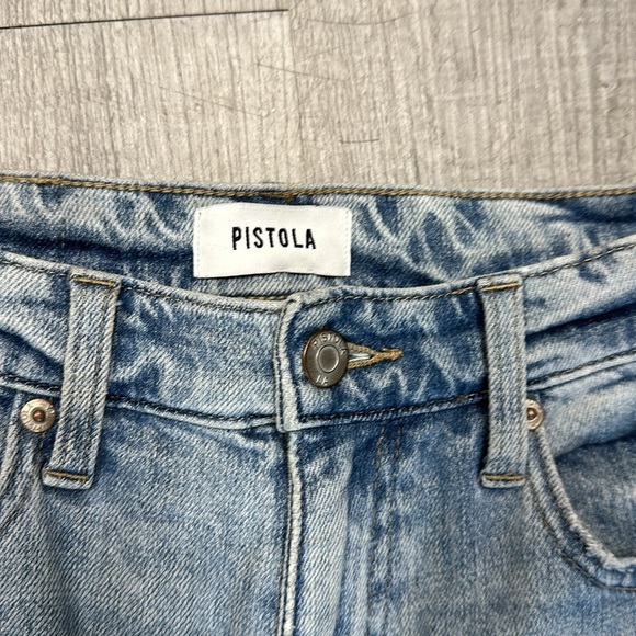 PISTOLA Light Wash Denim Jeans Size  27 - Picture 6 of 15